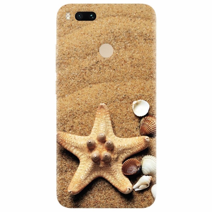 Husa silicon pentru Xiaomi Mi A1, Sea Shells