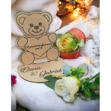 Ursulet cu mesaj pentru Tata &quot;O primavara frumoasa&quot;