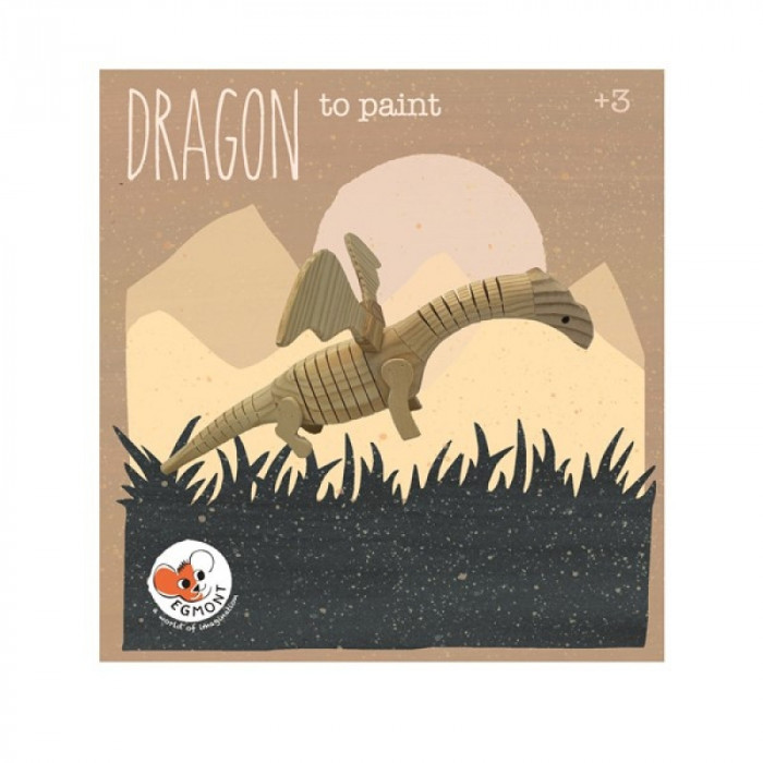 Set de pictat Dragon, Egmont toys