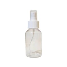 Flacon Pulverizator, 50 ml, Plastic Transparent, Pulverizator, Recipient Plastic pentru Pulverizare 50 ml, Spray Pulverizator 50 ml, Flacon Spray pent foto