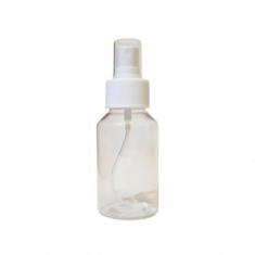 Flacon Pulverizator, 100 ml, Plastic Transparent, Pulverizator, Recipient Plastic pentru Pulverizare 100 ml, Spray Pulverizator 100 ml, Flacon Spray p