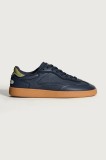 Hoff sneakers din piele ALLEY NAVY BLUE MAN culoarea bleumarin, 22562608