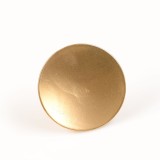 Inel auriu cu disc metalic