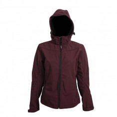 Geaca softshell mel Maupiti , burgundy, M