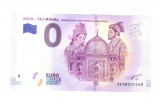 Bancnota souvenir India 0 euro Taj Mahal 2019-1, UNC