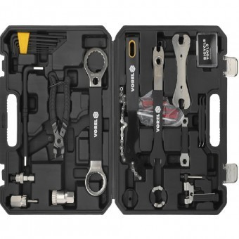 Set 30 scule reparat biciclete, Cr-V foto