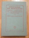 Culegere de probleme Matematica - Fizica - Chimie de O. Stanasila, I. M. Popescu