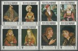 Qu&acute;aiti State Hadhramaut 1967 Paintings Cranach imperf. Mi.147B-154B MNH U.090, Nestampilat