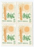 |Romania, LP 622/1966, Congresul Cooperativelor Agricole, bloc 4, MNH, Nestampilat