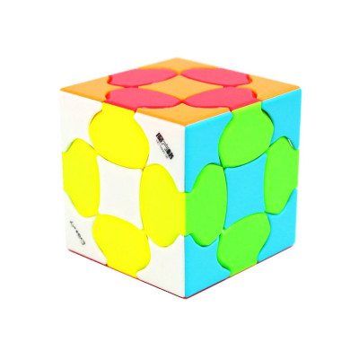 Cub Magic 3x3x3, QiYi Fluffy Speedcube, Stickerless, 464CUB-1 foto