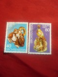 Serie Liechtenstein Europa CEPT , 2 val. stampilate 1976 Fauna, Stampilat