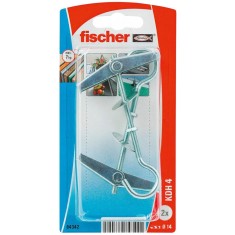 Set 2 buc diblu fischer metal basculant cu carlig KDH 4 K NV
