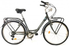 Bicicleta Oras 26 Inch, Gri/Albastru