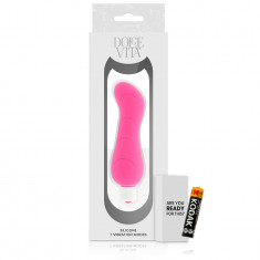 VIBRATOR PUNCTUL G DOLCE VITA ROZ SILICON foto