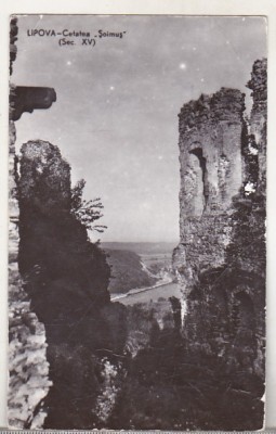 bnk cp Lipova - Cetatea Soimus - uzata foto
