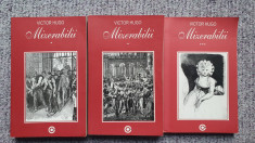 Mizerabilii, Victor Hugo, 3 volume, Ed Cartex 2000, 1200 pagini foto