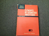 Elements de Geometrie Analytique &ndash; N. Efimov- RF19/3