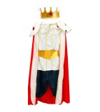 Costum carnaval Rege pentru copii 110/120 cm (5 - 6 ani)