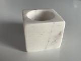 Suport din marmura pentru lumanare, stil Art Deco