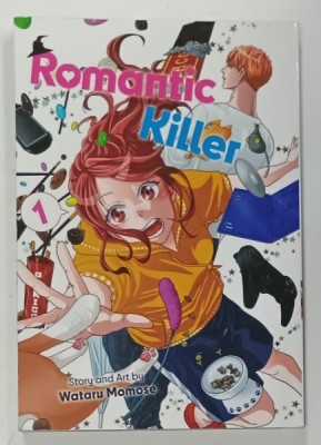 ROMANTIC KILLER no. 1 , story and art by WATARU MOMOSE , BENZI DESENATE CU TEXT IN LIMBA ENGLEZA , 2019 foto