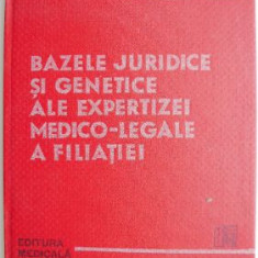 Bazele juridice si genetice ale expertizei medico-legale a filiatiei – Ion Enescu