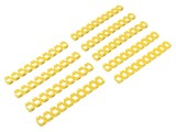 Markere Marcaj PVC Galben 5,6-7,4mm cu &Icirc;mpingere