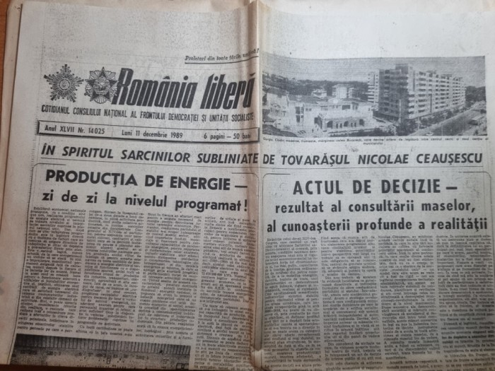 romania libera 11 decembrie 1989-intreprinderea miniera borsa,articol barlad