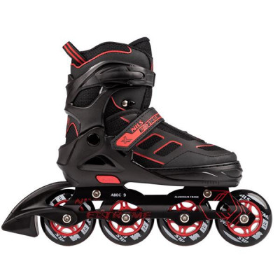 NA14174 A Black and Red Size S (31-34) Skates by Nils Extreme foto