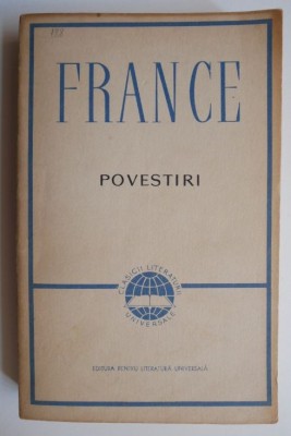 Povestiri - Anatole France foto