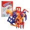 Joc de echilibru si constructie scaune colorate 24 bucati