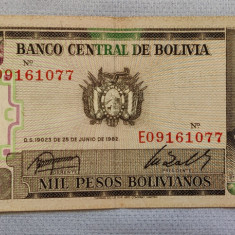 Bolivia - 1000 Pesos Bolivianos (1982)