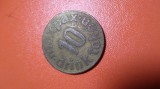 JETON/TOKEN DE TONOMAT PENTRU BAUTURI --10 MAXPAX DRINK TOKEN -ANGLIA