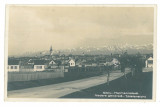 5152 - SIBIU, Panorama, Romania - old postcard, real PHOTO - used - 1932, Circulata, Fotografie