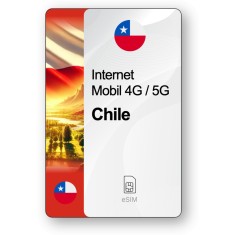 eSIM Internet Chile, valabil 7 zile, trafic 1 GB, Standard