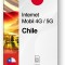 eSIM Internet Chile, valabil 7 zile, trafic Nelimitat