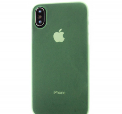 Husa Telefon PC Case, iPhone Xs Max, Green foto