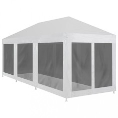 vidaXL Cort de petrecere cu 8 pereți din plasă, 9 x 3 m
