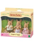 Sylvanian Families - Familia Canguri (Tata Bruce, Mama Shelia, Joanne, Joey) - Figurina Jucarie