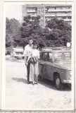 Bnk foto - Ploiesti - Cartierul Nord - Dacia 1100, Alb-Negru, Romania de la 1950, Cladiri