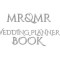 Mr and Mr Wedding Planner Journal Book
