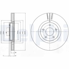 DELPHI BG4231C Disc frana