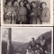 M804N Lot de 2 fotografii v&acirc;nători de munte rom&acirc;ni 1949