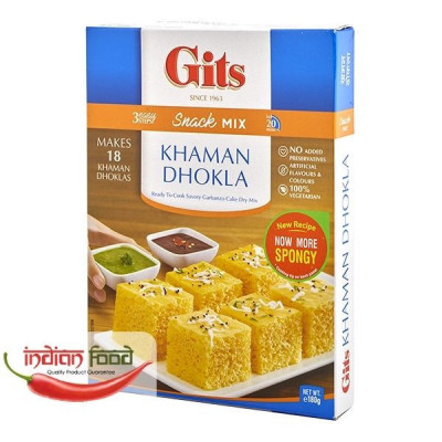 GITS Khaman Dhokla Mix (Gustarica Indiana Khaman Dhokla Semi-Preparata) 180g foto