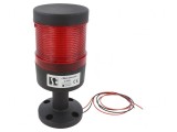 Semnalizator LED Roșu 230VAC IP65
