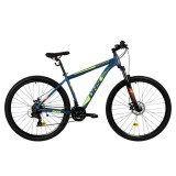 Cumpara ieftin Bicicleta MTB DHS Terrana 2925, 29 inch, cadru aluminiu, marimea L, verde