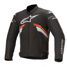 Geaca textil moto Alpinestars T-Gp Plus R V3, negru/fluo/rosu/alb, marime M