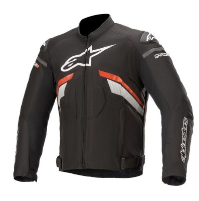 Geaca textil moto Alpinestars T-Gp Plus R V3, negru/fluo/rosu/alb, marime XL foto