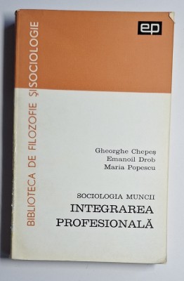 Sociologia muncii &amp;ndash; Integrarea profesională, Chepeș&amp;ndash;Drob&amp;ndash;Popescu, Ed. Politică foto