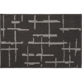 Covor Bucătărie 40X60 Cm &ndash; Linea Gri Inchis Compozitie 100% Polyester Moftx
