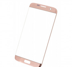 Geam Samsung Galaxy S7 Edge G935, Rose Gold foto